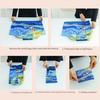 Shopping Bag Reusable Foldable Polyester Tote with Reinforced Stitching Compact Storage Bag for Fruits Vegetables