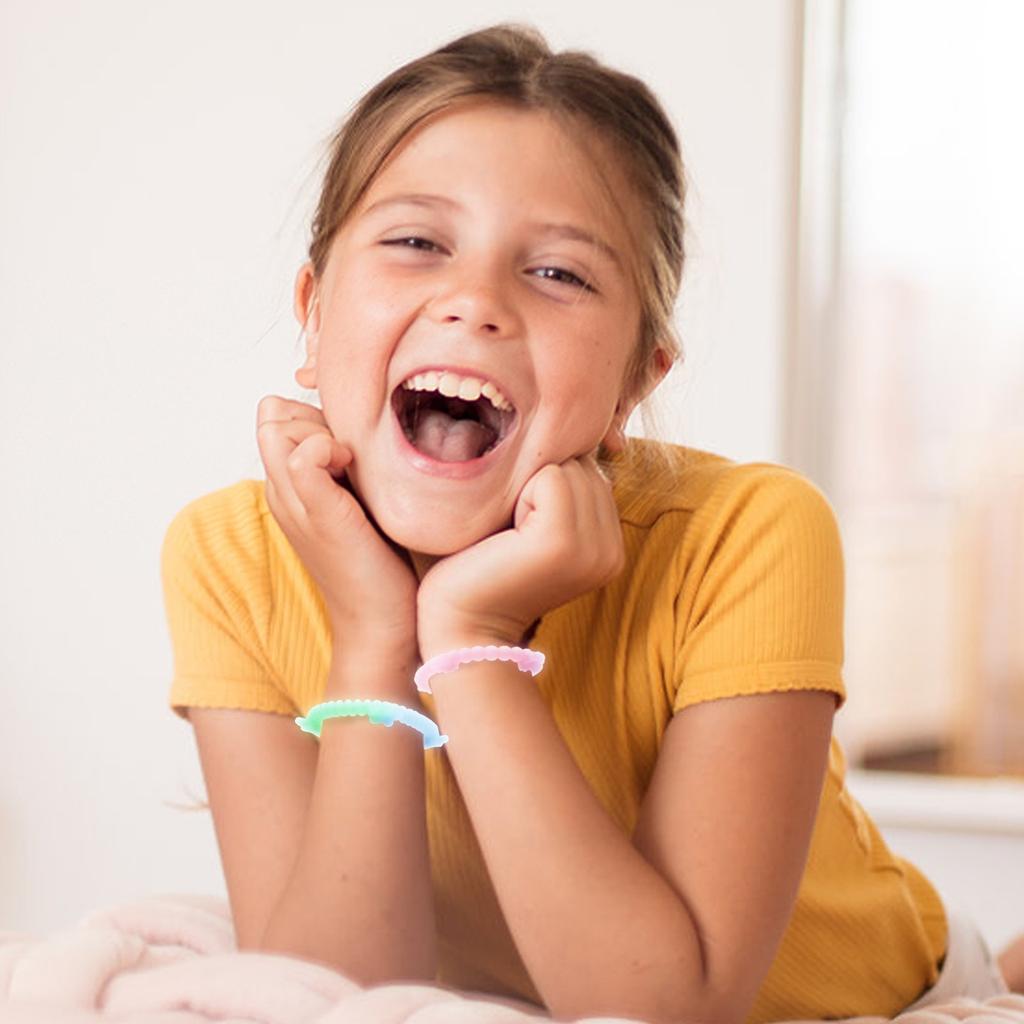 Lysende myggmiddelarmbånd Anti-bitt Barn Voksen Utendørs Insektmiddelarmbånd