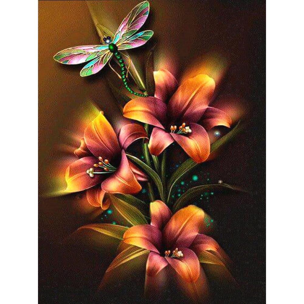 Diamant-Gemälde, Wasserfall-Landschaft, voller quadratischer Bohrer, Kunst, Strass, Diamant-Stickerei, Wolf, Tier, Kreuzstich, Mosaik, Winter, Kunsthandwerk, Heimdekoration