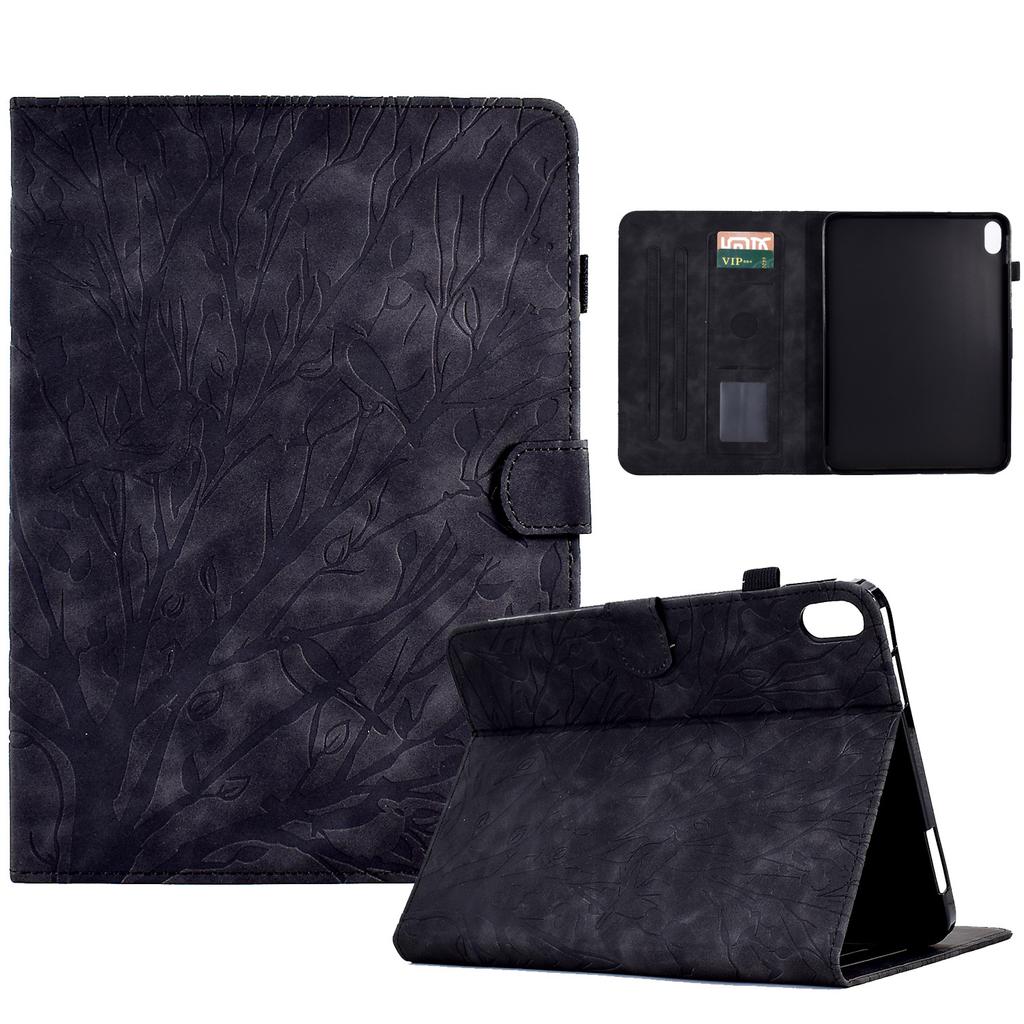 Embossed Tree Leather Wallet Case for Ipad 10”2 Case 9th 10.9 10th Air3 Pro 10.5 9.7 5th 6th Mini 6 Air2 Cards Solt Cover Fundas