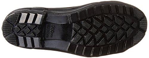 Fuji Glove Industry 992 Men's Lightweight Half-Type Safety Boots, Rubber, Size 25.0cm, Black