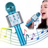 Handheld Karaoke Mic Speaker All-in-One Bluetooth 5.0 with TWS Connection HIFI Stereo Sound Microphone for Family Gathering