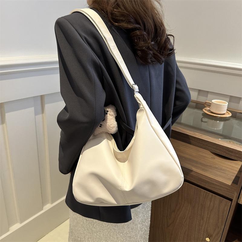 Bag Ladies Shoulder Crossbody Bag Handbag Pu Portable Commuting Fashion Casual