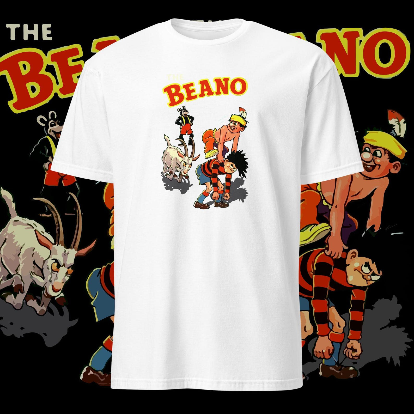Beano T shirt Retro Comics Clothing Comic Book Nerd Streetwear S
