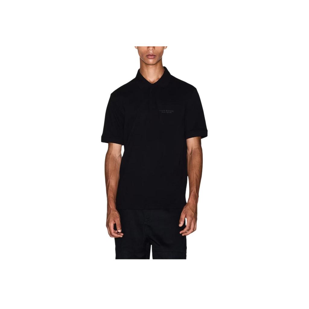 Armani Exchange Double Button Closure Short Sleeve Polo Shirt Men Tops XM001286-AF10366-UC001