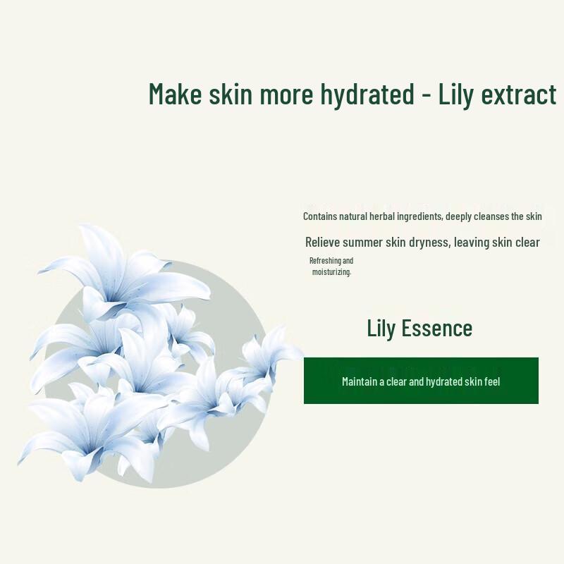 Liùshén Antibacterial Lily Bar Soap 6-Pack