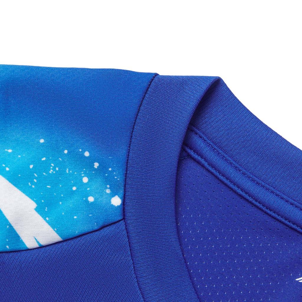 Li-Ning Comfortable Breathable Short Sleeve T-Shirt Men Tops Dreamy-Blue AAYV069-2