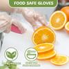 120-Count Clear Disposable TPE Gloves - Size S-XL, Durable & Odor-Free - for Gardening, Kitchen