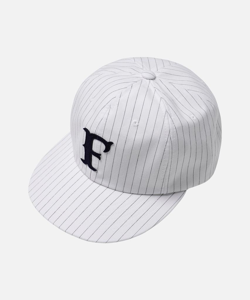 FRIZMWORKS Nature Logo Ball Cap _ Ivory Stripe