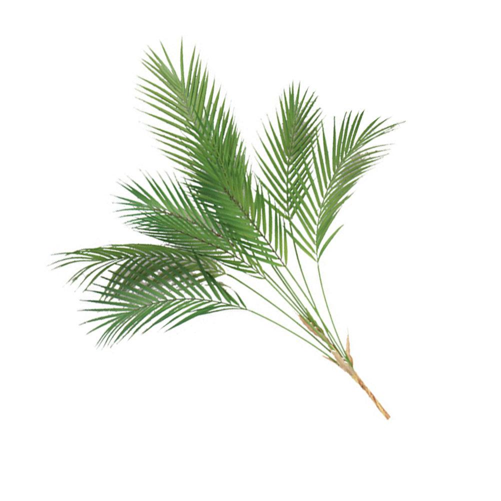 1Pcs Realistic Plastic Palm Leaves Simulation Green Plant Decor for Wedding Photography Home Office Rustic Decor Plant Photo