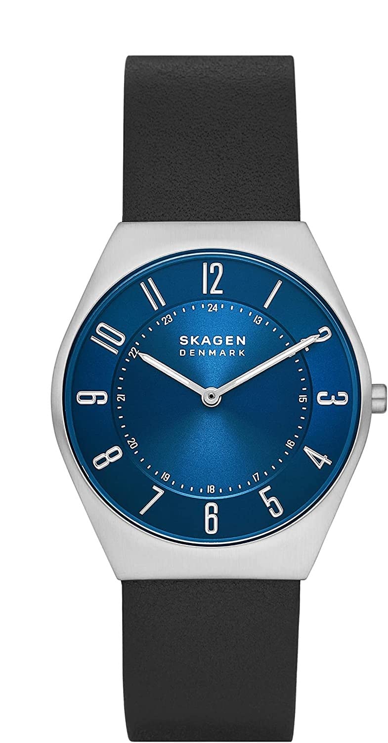 

Мужские часы Skagen GRENEN ULTRA SLIM SKW6826 черные, чёрный