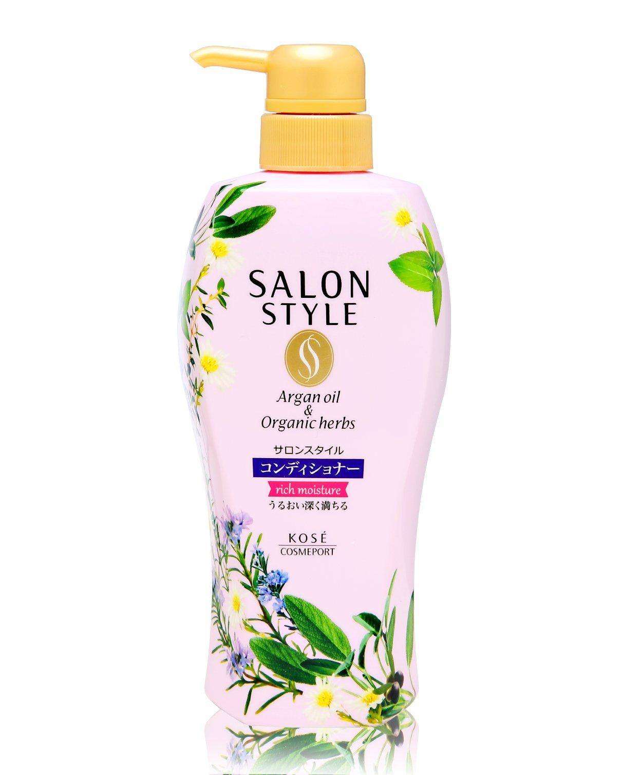 

KOSE SALON STYLE Кондиционер 500мл (Богатая влажность) розовый