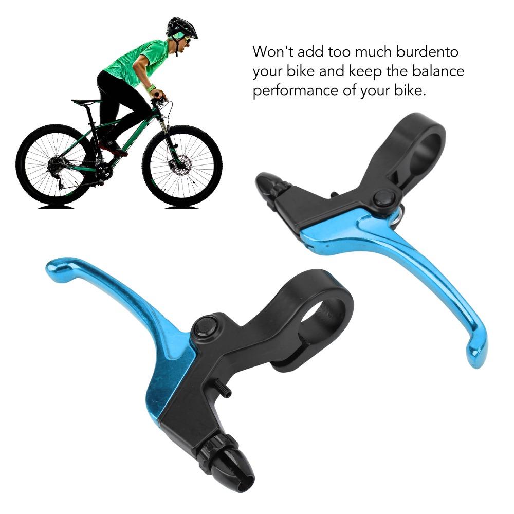 22.2 Diameter Bike Brake Handle Aluminum Alloy Ergonomic Bike Brake Lever High Performance Easy Installation