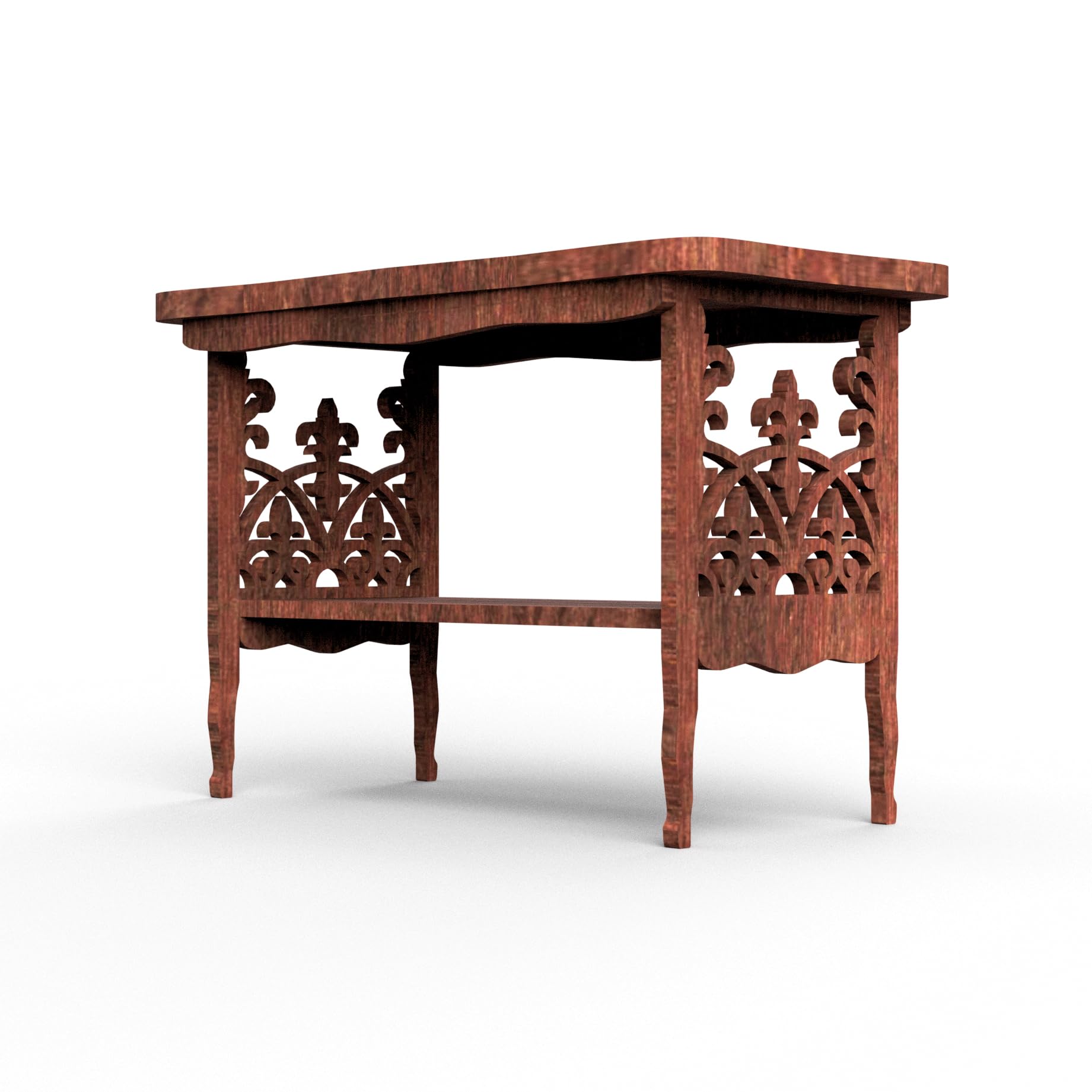 

Миниатюрный Мини PLA Антикварный Кукольный Столик, Вырезной, Под Дерево, Масштаб 1/6, Кукольный домик, Ручная работа, Мебель, (Дизайн 1)