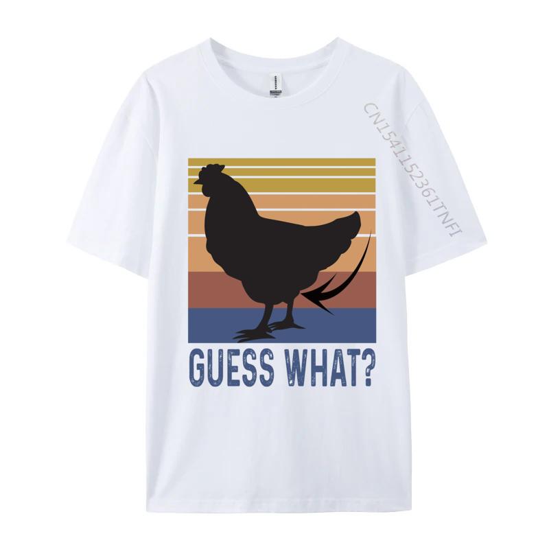 

Guess What Chicken Butt Tshirt Simple Style Unisex T Shirt Printed On Tshirts Designer Tops Tees Cotton Unisex S