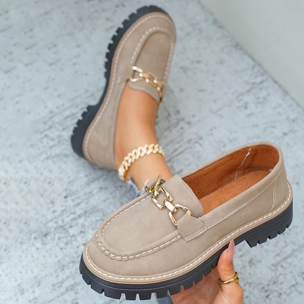 Fashion 2025 Spring New Women Flat Shoes Platform Soft Sole Comfortable Loafers One-Step Lazy Lightweight Shoes Women Outdoor Sneakers
