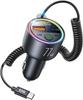 (Advanced Model) FM Transmitter, Bluetooth Car (Fast Charging, PD65W, USB & Type-C QC3.0), Bluetooth