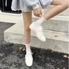 Sheepskin version~ Ballet sneakers 2025 new white comfortable casual platform minimalist training shoes single shoes women