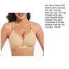 Push Up Bra for Women Underwire Full Coverage Bra Plus Size Lifting