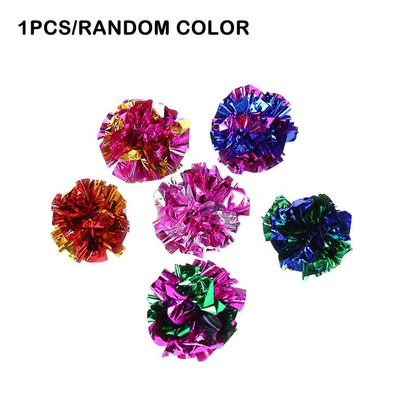 1/3/6pcs Ringing Paper Ball Pet Cat Toys Interactive Pet Products for Kitten Accessories Pet Supplies Toys Interactive 5.5cm