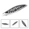 A03E-Left Front Exhaust Air Vents Wing Trim Cover 670029940 For Ghibli 2014- Car Fender Air Outlet Chrome Strip Par
