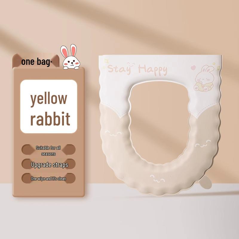 

Водонепроницаемая универсальная подушка для сиденья унитаза с ремешками - Использование в четыре сезона (Издание 2024 г.)