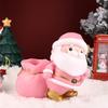 1Pc Multifunctional Santa Claus Apple Pen Holder Creative Lucky Bag Kids Piggy Bank Piggy Bank Tabletop Decorative Ornaments