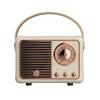 Haut-parleur stéréo Hifi rétro Bluetooth V5.0, Portable, sans fil, Vintage, en plastique, 3W, gamme complète, 50hz-20khz, lecteur de musique