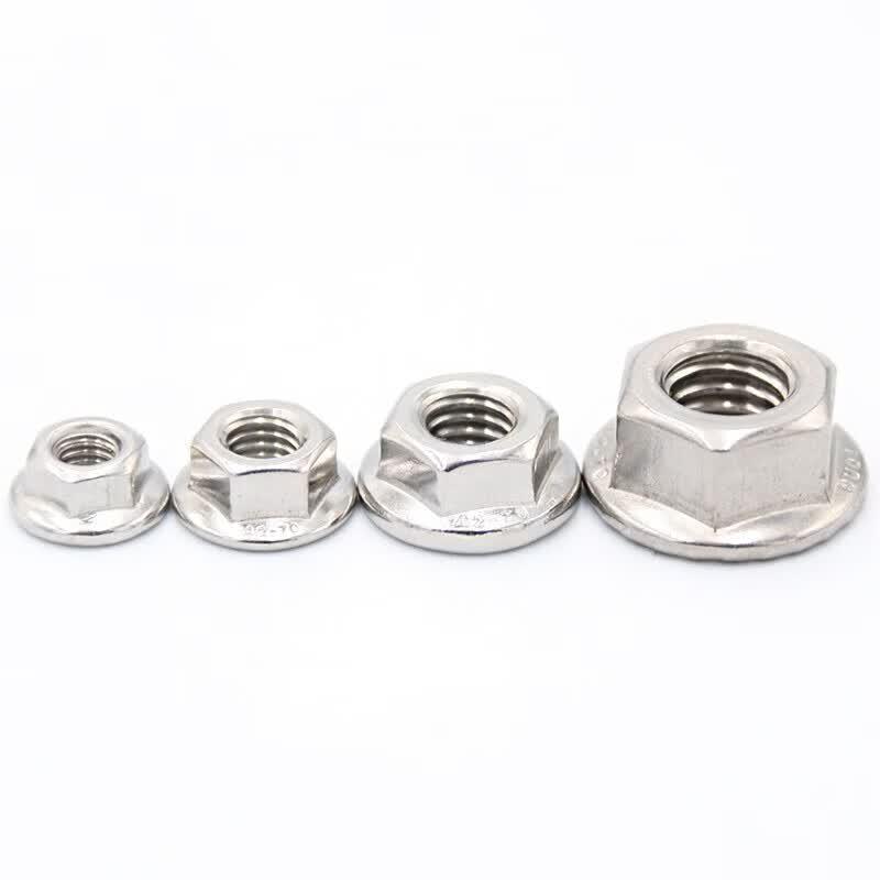 Haistik 304 Stainless Steel DIN6923 Flange Nuts