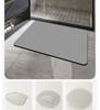 Absorbent and Anti Slip Floor Pad, Diatomaceous Earth Foot Pad, Quick Drying Bathroom Door, Toilet, Bathroom Use