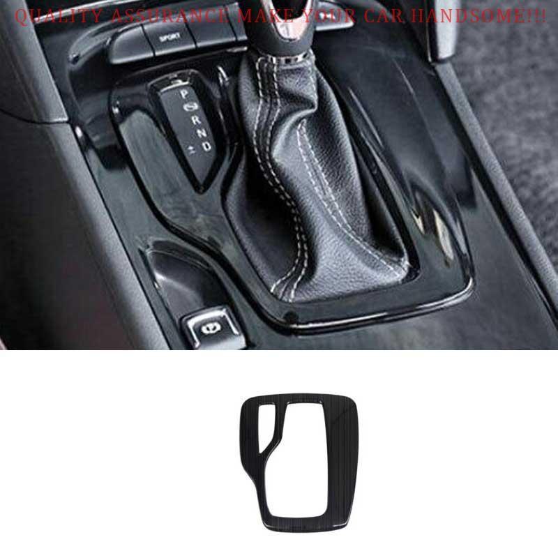 For 2018-2020 Buick Regal Black Titanium Center Console Gear Shift Frame Trim