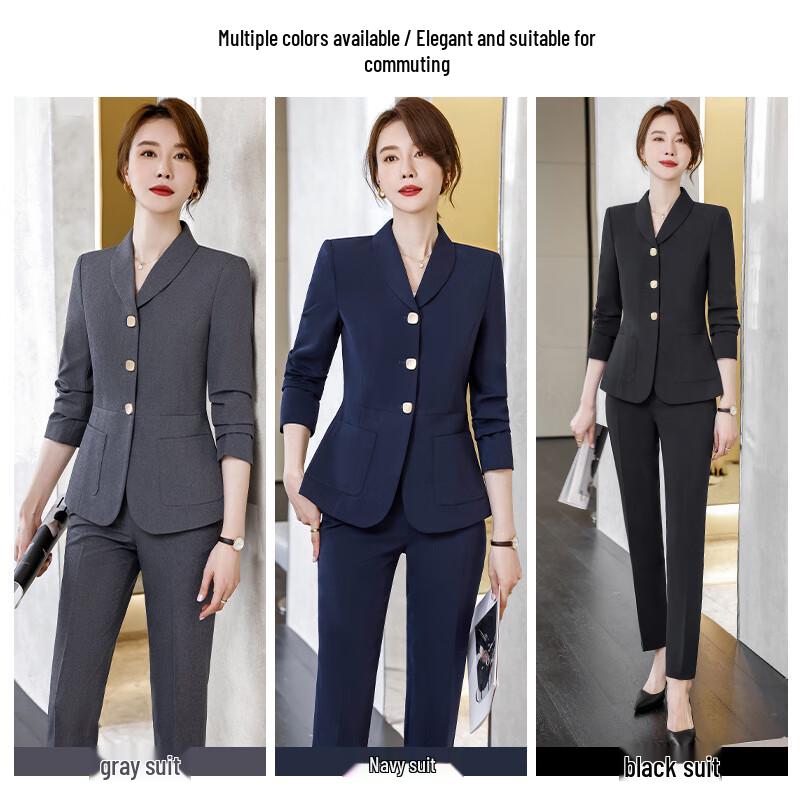 Damski Profesjonalny Zestaw Garniturowy Biznesowy