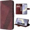 Protective Case - Samsung - Galaxy S24 Plus - Luxury Mosaic - Red - Anti-scratch