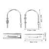 Iron U Bolts Easy Installation Mast To Mast Mount Bracket Antenna Mast Clamp Kit  Network Bridge