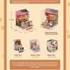 Miniature Doll Houses DIY Small House Kit 3D Wooden Craft Room Toy Set for Kids Home Decoration and Creative Assembly