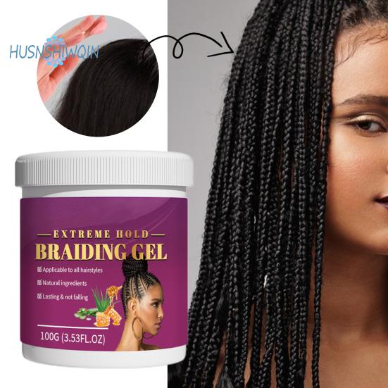 100 g de cire coiffante – Réduit les dommages causés aux cheveux, Anti-chute, Hydratante, Renforce, Éclaircit, Offre une tenue forte – Crème coiffante pour dreadlocks