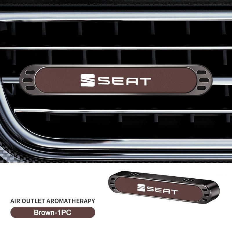 Auto Headrest New Car Air Vent Perfume Car Air Freshener Flavoring For Seat Leon 5f Ibiza 6l 6j Leon 1p Cushion Altea Xl LeonMk