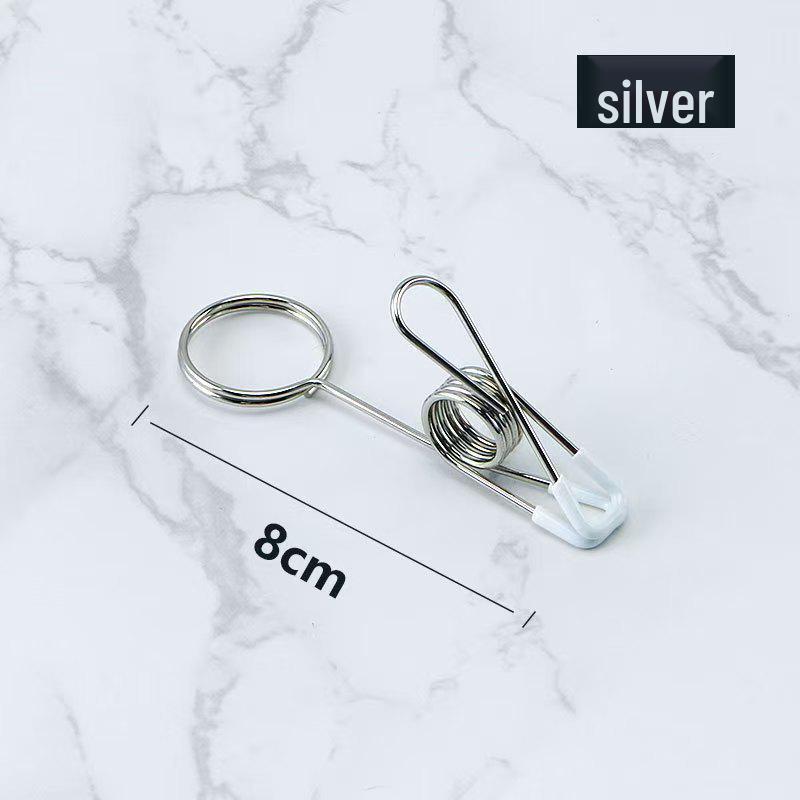 Fishtail Double-Sided Non-Slip Memo and Photo Clip for Screens and Supermarket Cards