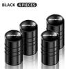 Vkhzm9 2025 Hot 4Pcs Aluminum Round Car Wheel Tire Valve Caps For Mercedes Benz W176 W177 W204 W205 W212 W213 W206 X156 X253 W117 Acces