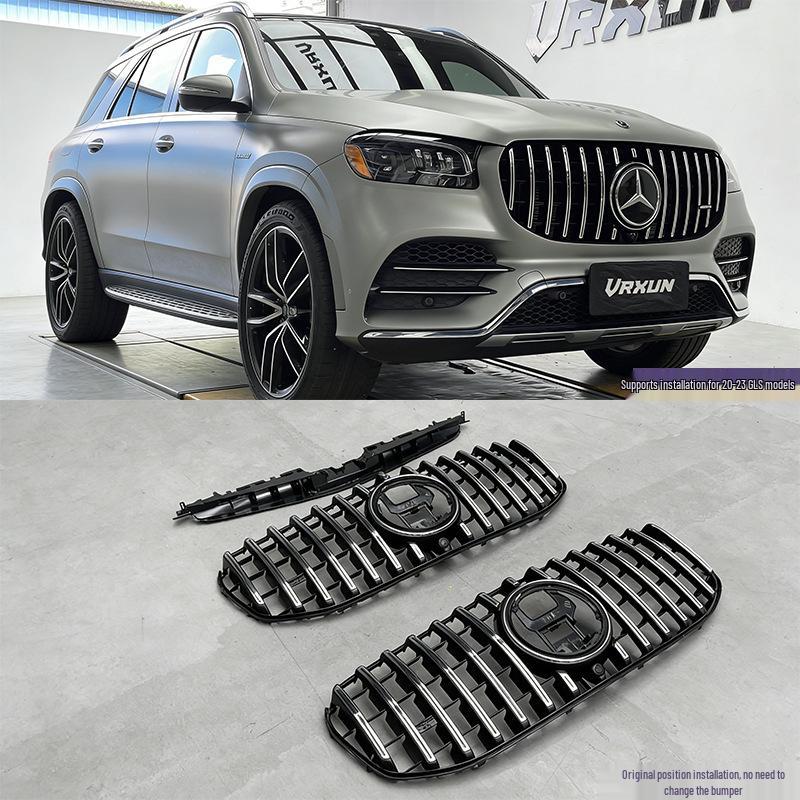 20-26 Mercedes-Benz GLS-Class X167 GLS63 AMG Body Kit: Front/Rear Bumpers & Grille