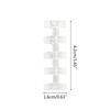 5-Ring Binding Clip 0.63" Diameter 5-ring Binding Coils Binding Comb Clip Closure Open for All Loose-leaf Notebooks