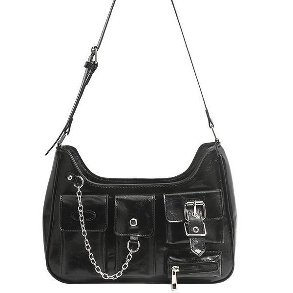 Korean Versi of Fashiable High-end Texture Armpit Bag, New Multifunctial Trendy Chain Crossbody Bag
