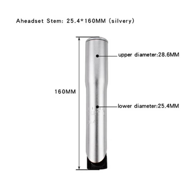 Mountainbike Styre Gaffel Huvudrör Aluminiumlegering Landsvägscykel Booster Mountainbike Riser Delar Styrstammar Cykelstyren