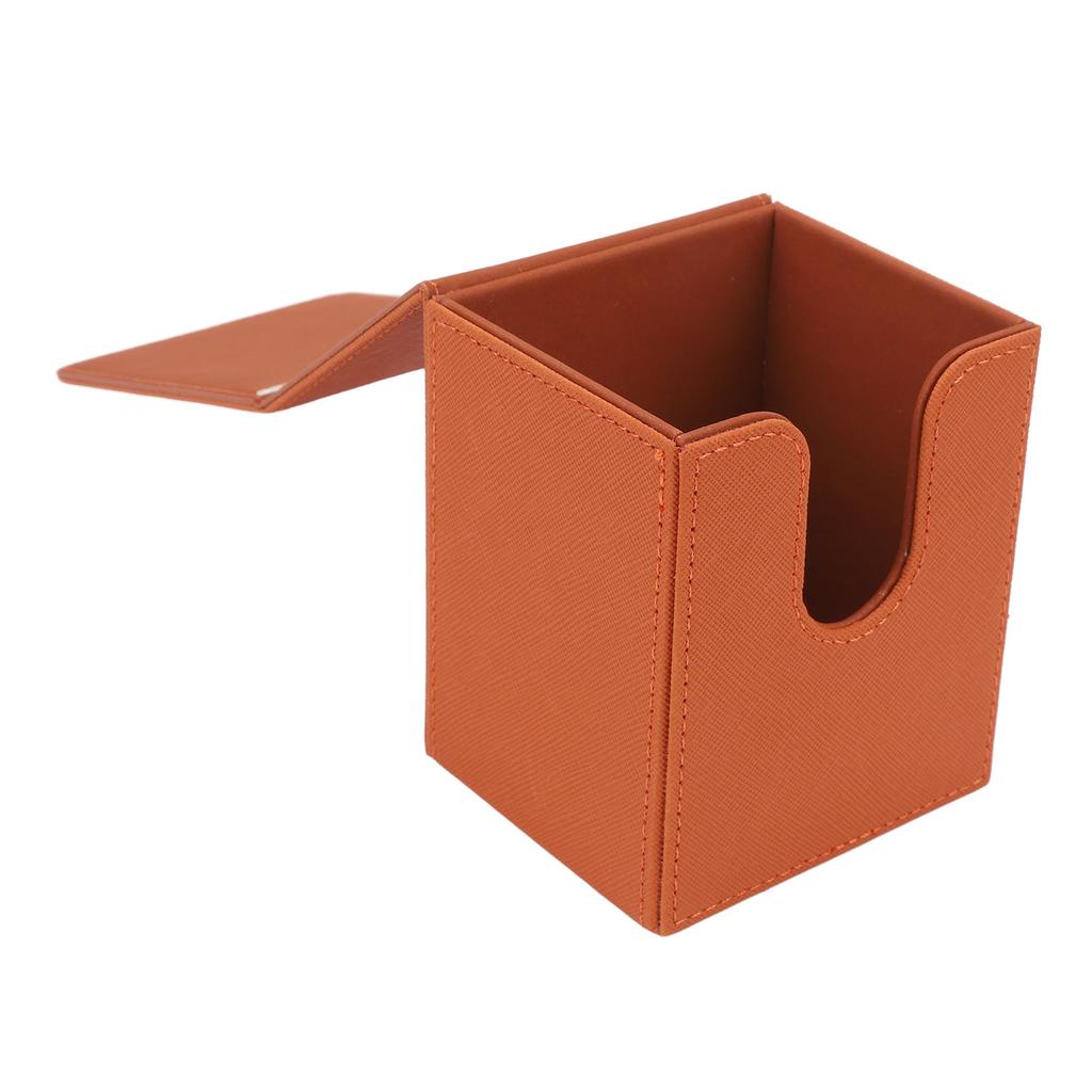 Photo Storage Box Multipurpose Large Capacity Magnetic Lid Closure PVC Picture Storage Container for Photo Bank Cards Stamps