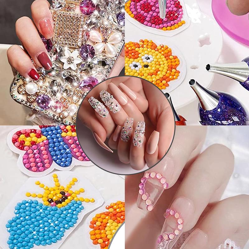 Stilouri Electrice Wireless pentru Pictură cu Diamante cu Pompă de Vid – 3 Moduri de Aspirație Ajustabile & Reîncărcabile 2 Vârfuri de Schimb