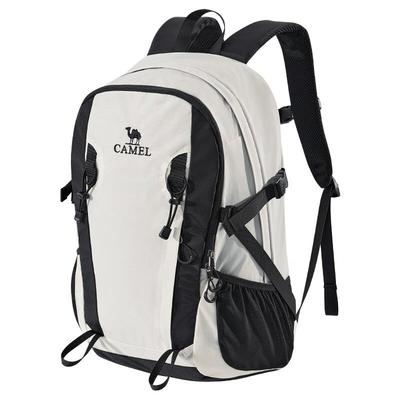 Outdoor Wanderrucksack, Sport, Reisen, Trekking Wasserabweisend Kletterrucksack, Schwarz-Weiß