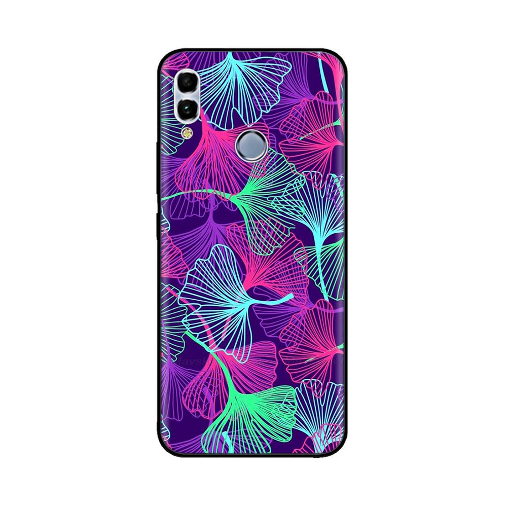 For Huawei P Smart 2019 6.21" Soft Black Silicone Phone Back Cover Case For Huawei P Smart 2019 POT-LX1 POT-LX3 POT LX1 Case Bag