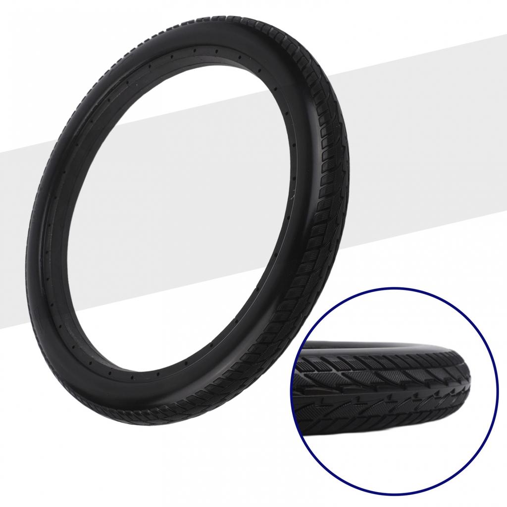 Solid Tire 16 Inch 16x1 75 for Bicycles and For Wheelchairs Long Lasting
