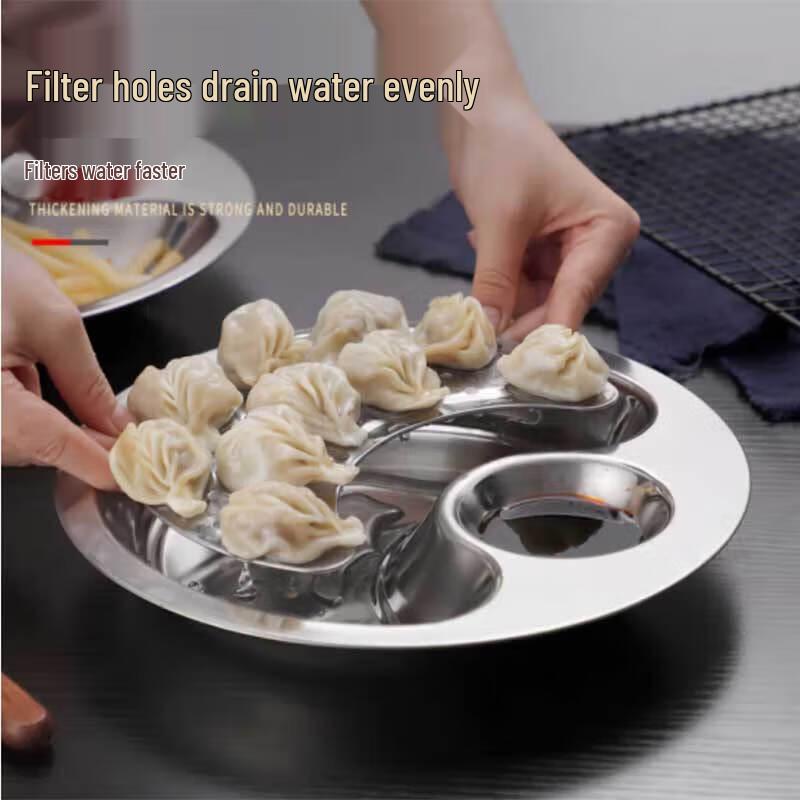 Sigang Edelstahl Mehrzweck-Teigtaschenplatte