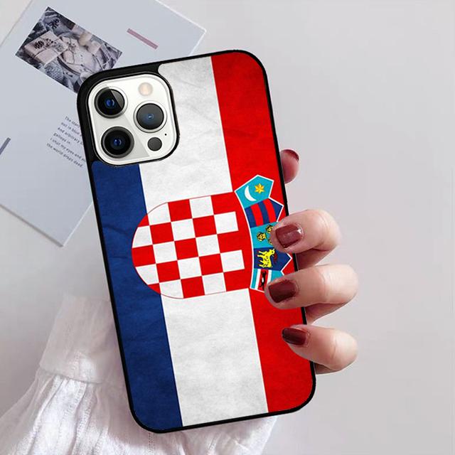 Croatia Flag Phone Case Cover For iPhone 17 Air 15 16 14 Plus 11 12 13 Pro Max Apple max